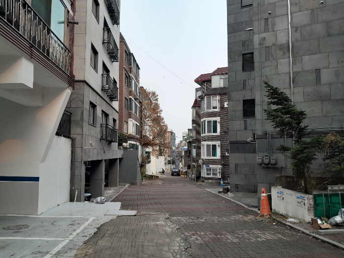 주위환경(북서측 도로변)