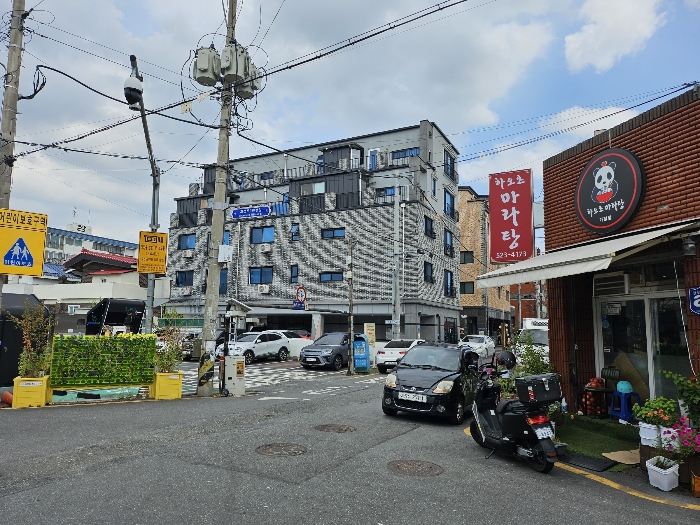 본건 북서측 인근에서 촬영