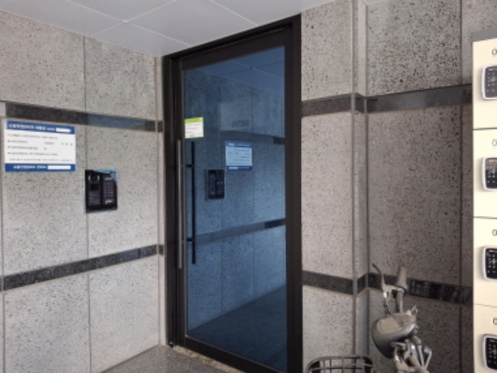 공동 출입구 모습