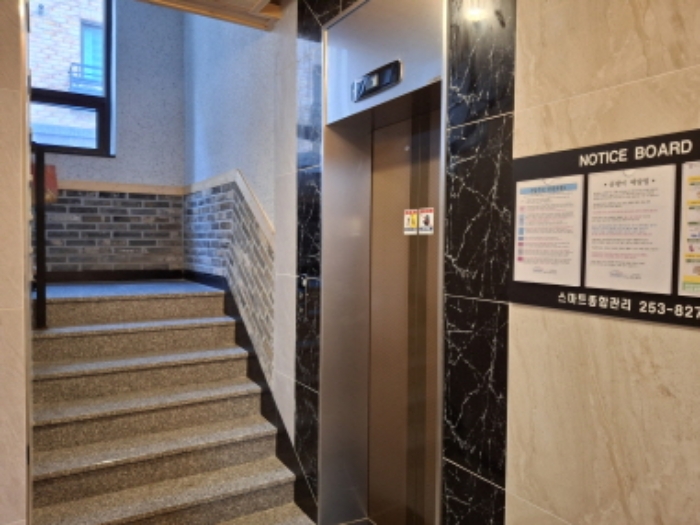승강기실 모습