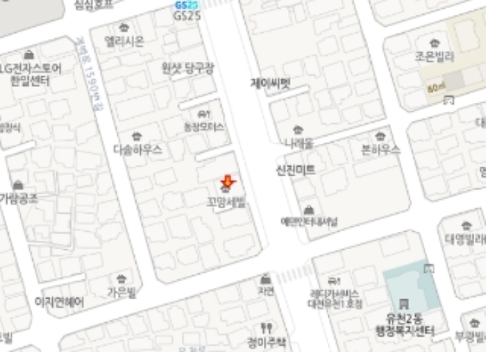 지번약도(유천동