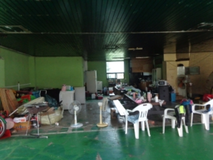 [목록 2] 지상 1층 남쪽에 있는 바베큐장의 모습