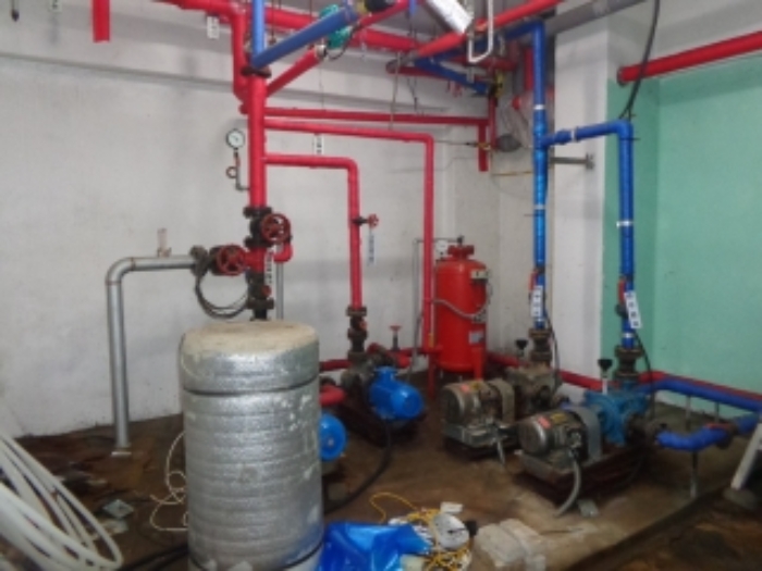 [목록 2] 지하실에 있는 보일러실 내부 모습