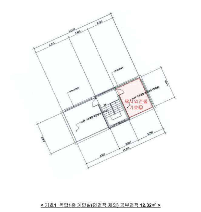 건물개황도 및 내부구조도