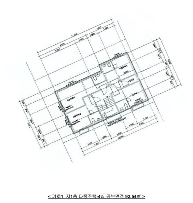 건물개황도 및 내부구조도