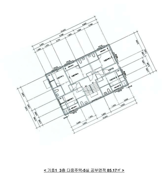 건물개황도 및 내부구조도