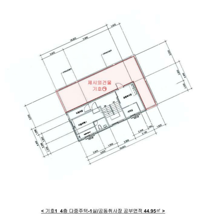 건물개황도 및 내부구조도