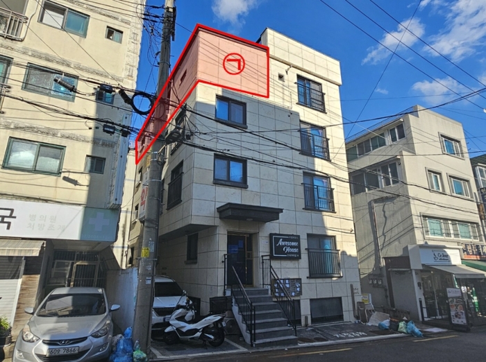 [제시외건물 기호㉠ 전경]