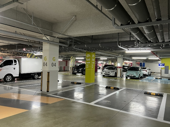 지하주차장 부분