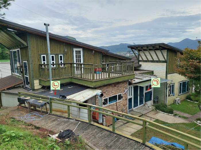 본건 기호1, 2 토지 및 건물, 