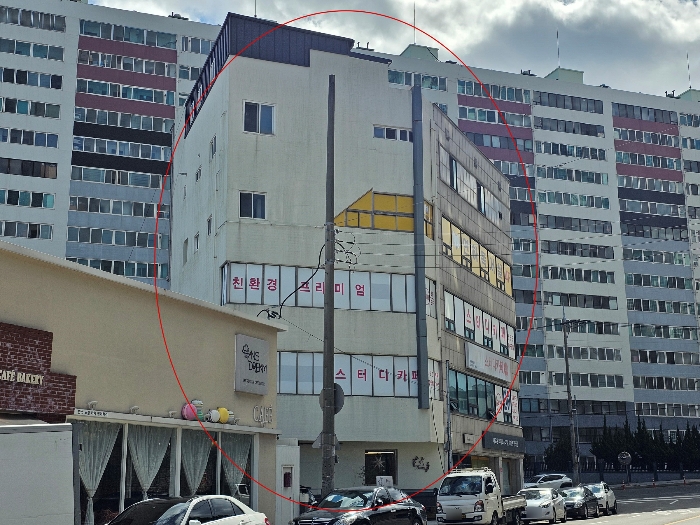 본건전경(북서측에서 촬영)