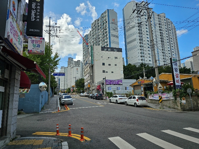 주위환경 (북동측에서 촬영)