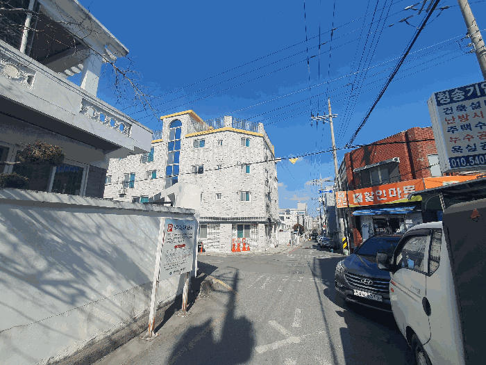 본거 남서측에서 촬영한 주변 전경