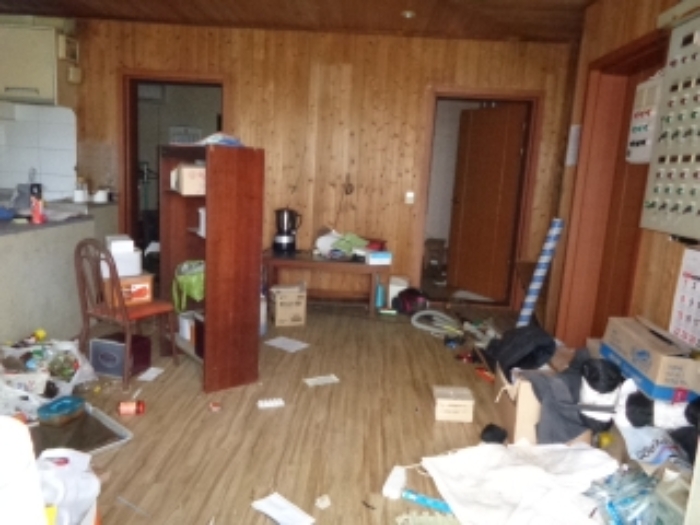 소재지1.(신풍리 18) 지상 제시건물 1층 내부 모습