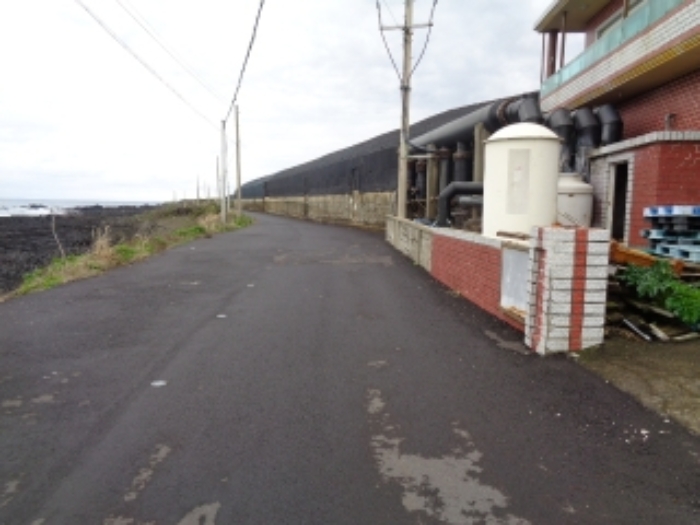 본건 부동산 인접 도로 전경