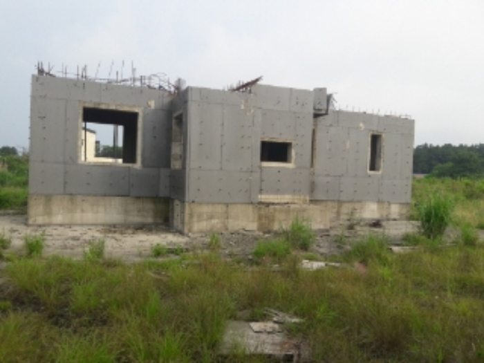 본건(교래리 608-14) 지상 미완공 건물