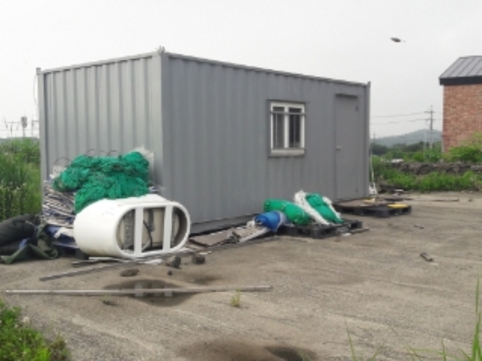 본건(교래리 608-14) 철재컨테이너 1동 소재함