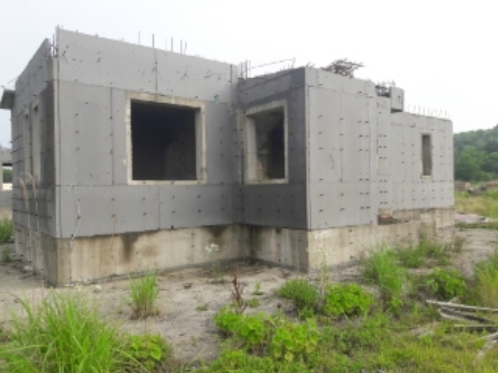 본건(교래리 608-14) 지상 미완공 건물