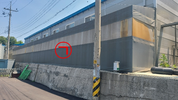 제시외 건물 : 기호(ㄱ)