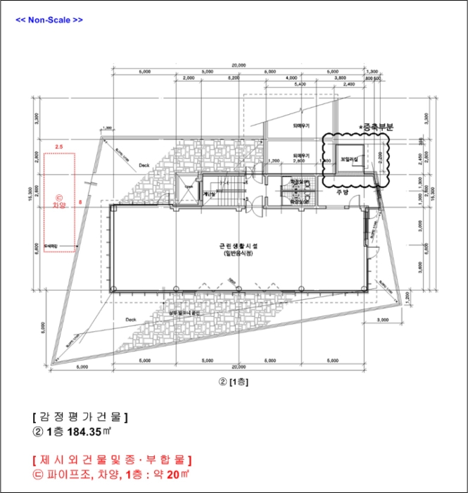 건물개황도 및 내부구조도