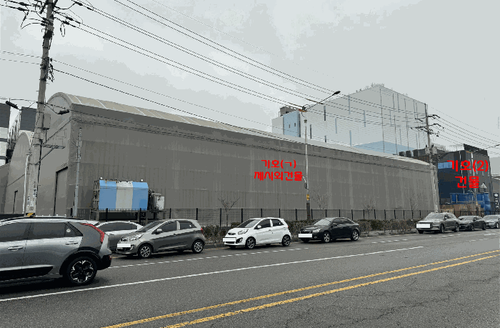 본건 전경 (촬영위치: 남동측 인근)