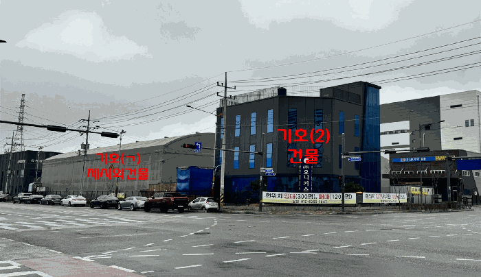 본건 전경(촬영위치: 북동측 인근)