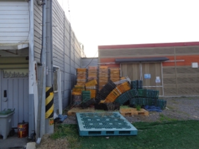 [목록 4] 북쪽 경계 부분의 모습