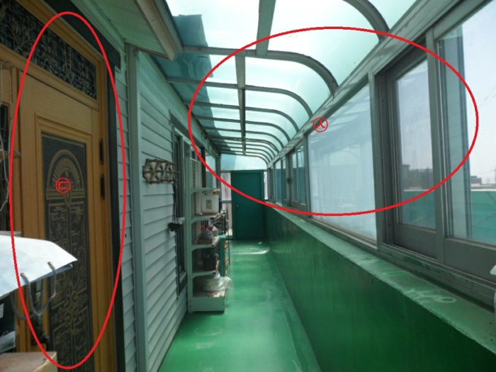 제시외건물 ㉢, ㉦