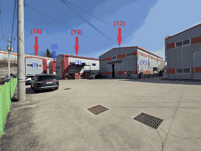 [ 토지전경 (12)(13)(14)(본건 서측에서 촬영) ]