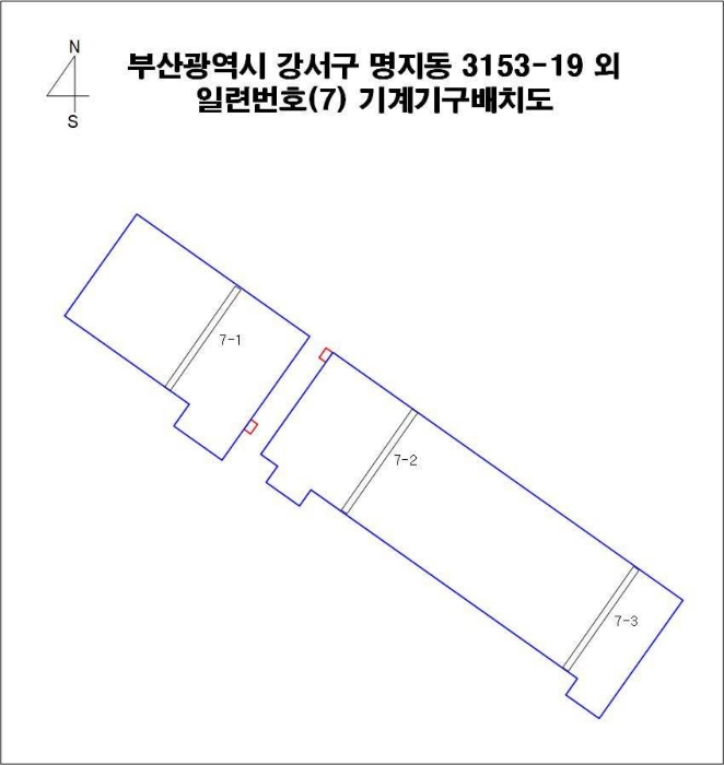 기계기구 배치도