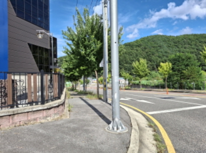 주변도로 모습1