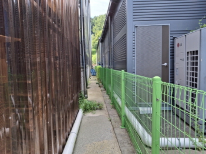 주1동 건물 북쪽 모습