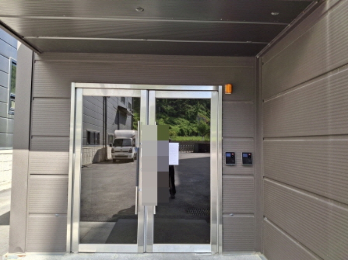 주2동 안내문 부착 모습1