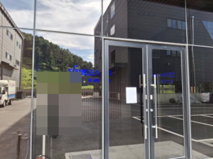 주2동 안내문 부착 모습2