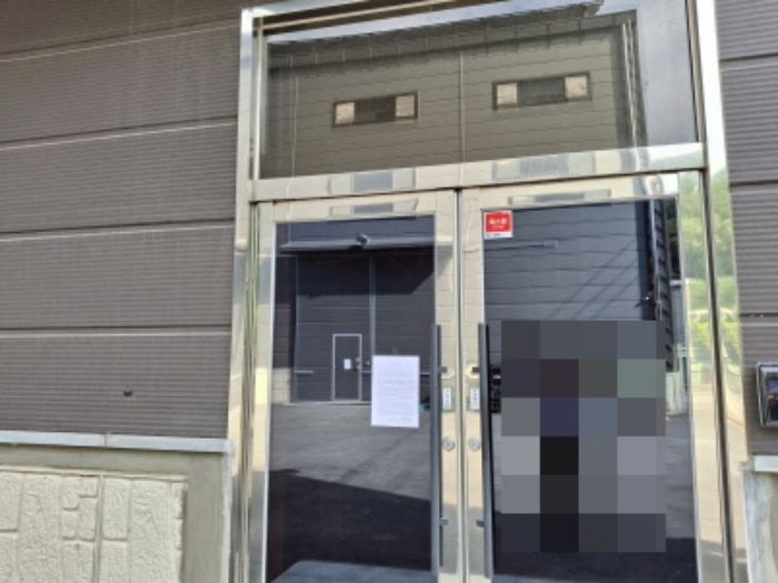 주3동 안내문 부착 모습3