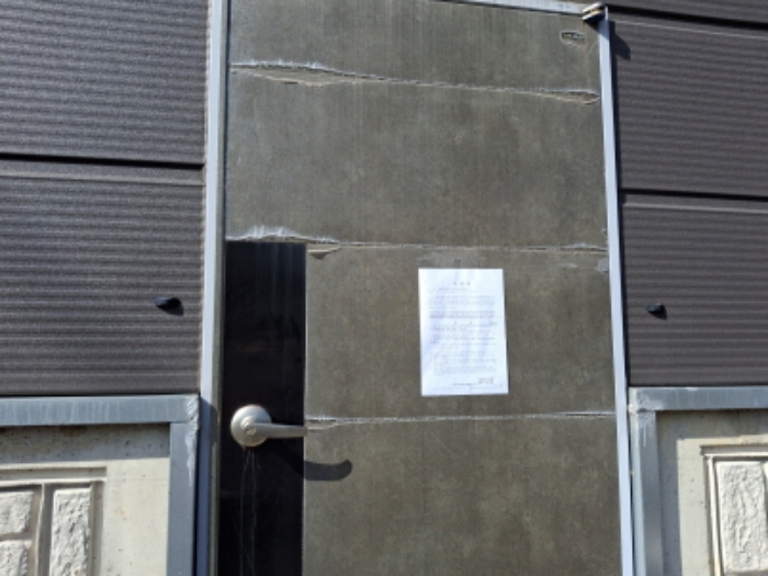 주3동 안내문 부착 모습4