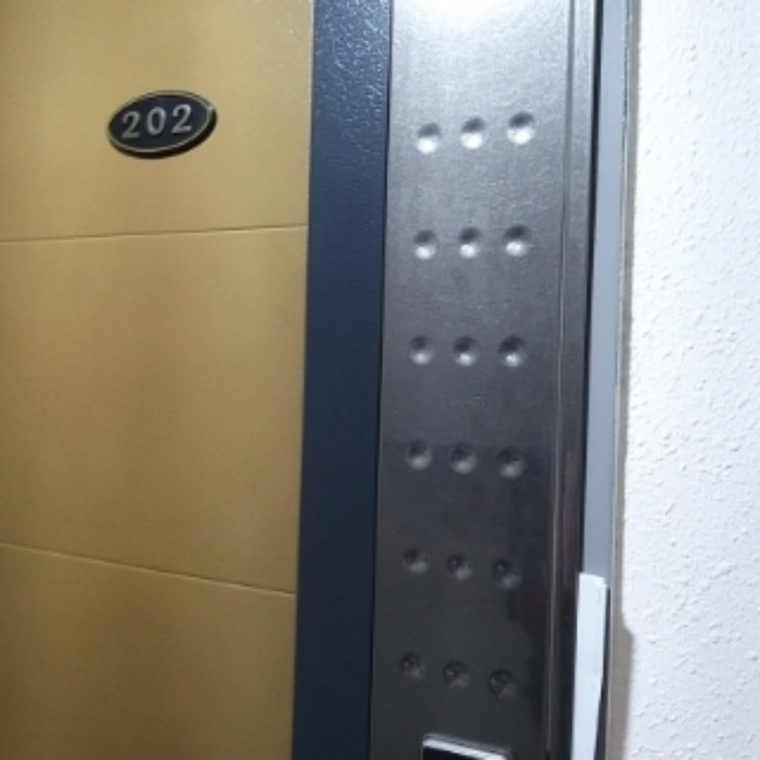 세대 출입문(202호)