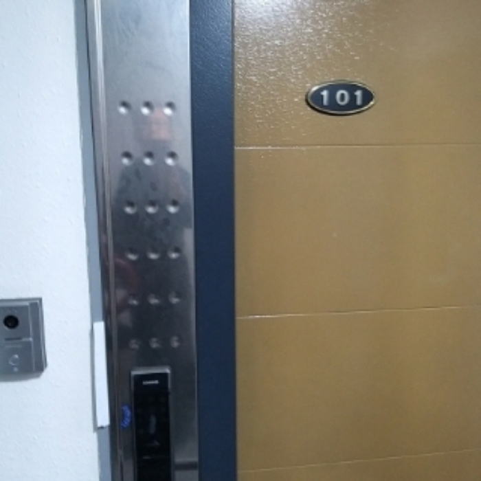 세대 출입문(101호)