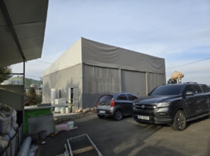 제시외 건물(천막창고)