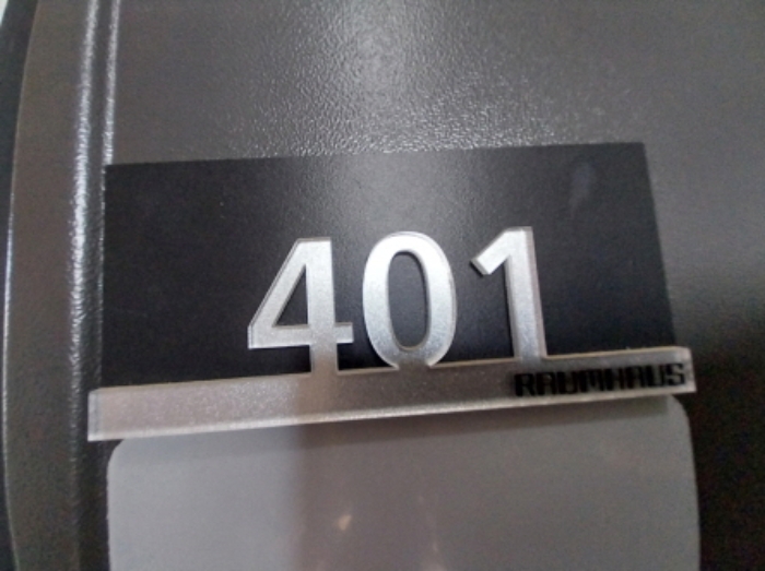 401호 호실 표시 