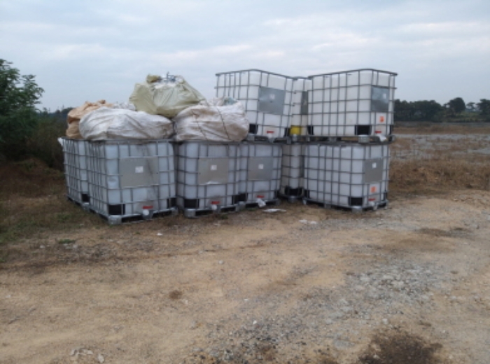 * 본건 목적물 3. 지상 적체물