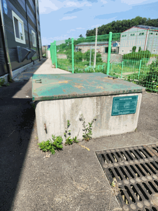 공작물 관정(기호 ㉤) 전경