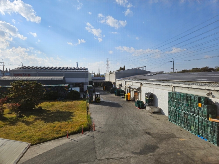 태양광 설치전경 