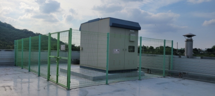 이하 3층 옥상 수전설비