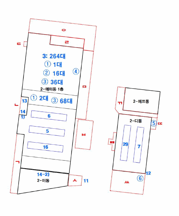 기계기구 배치도