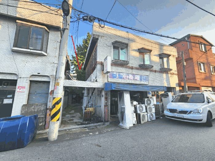 기호2 건물 및 기호3 토지(북서측에서 촬영)