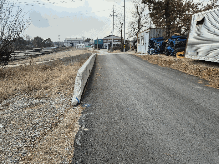 일련번호 3 전경 및 북서측 도로