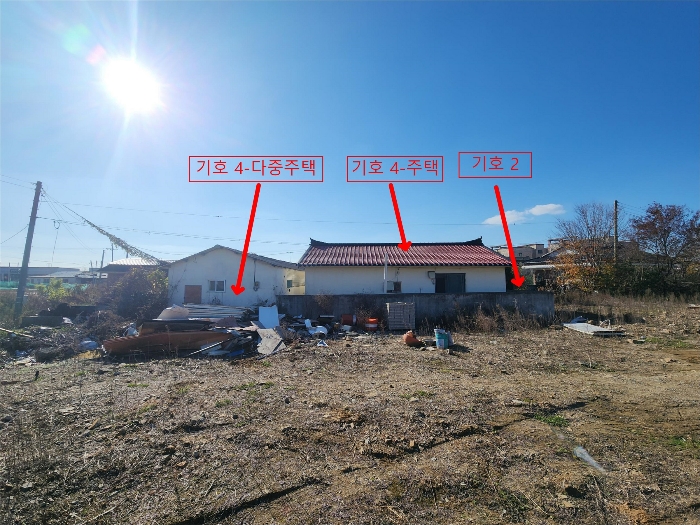 기호 2,4 전경(북측에서 촬영)