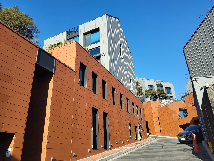 동측 내부도로 전경