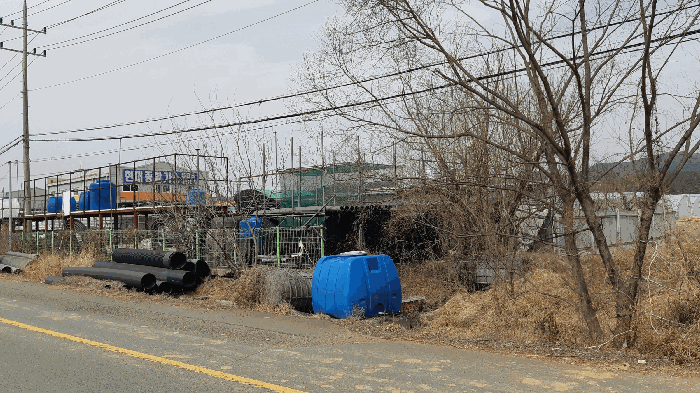 본건 번호 (3~4) 토지 전경